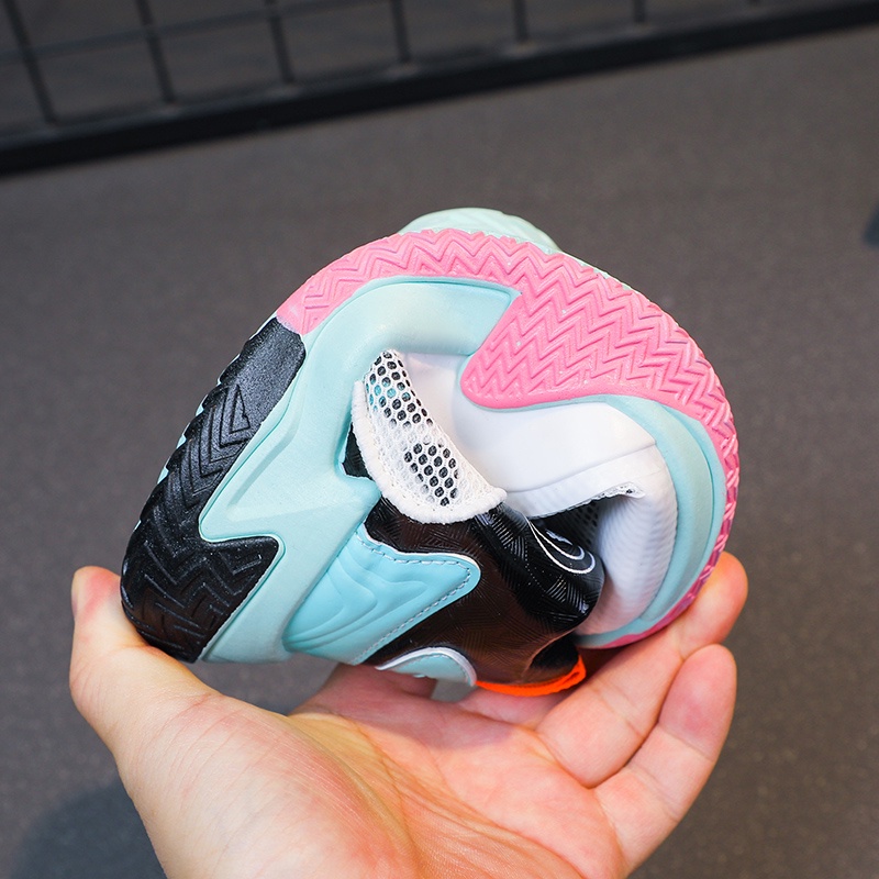 Giày Thể Thao Đế Mềm Chống Trượt Thoáng Khí Hợp Thời Trang Cho Bé 6-18 Tuổi