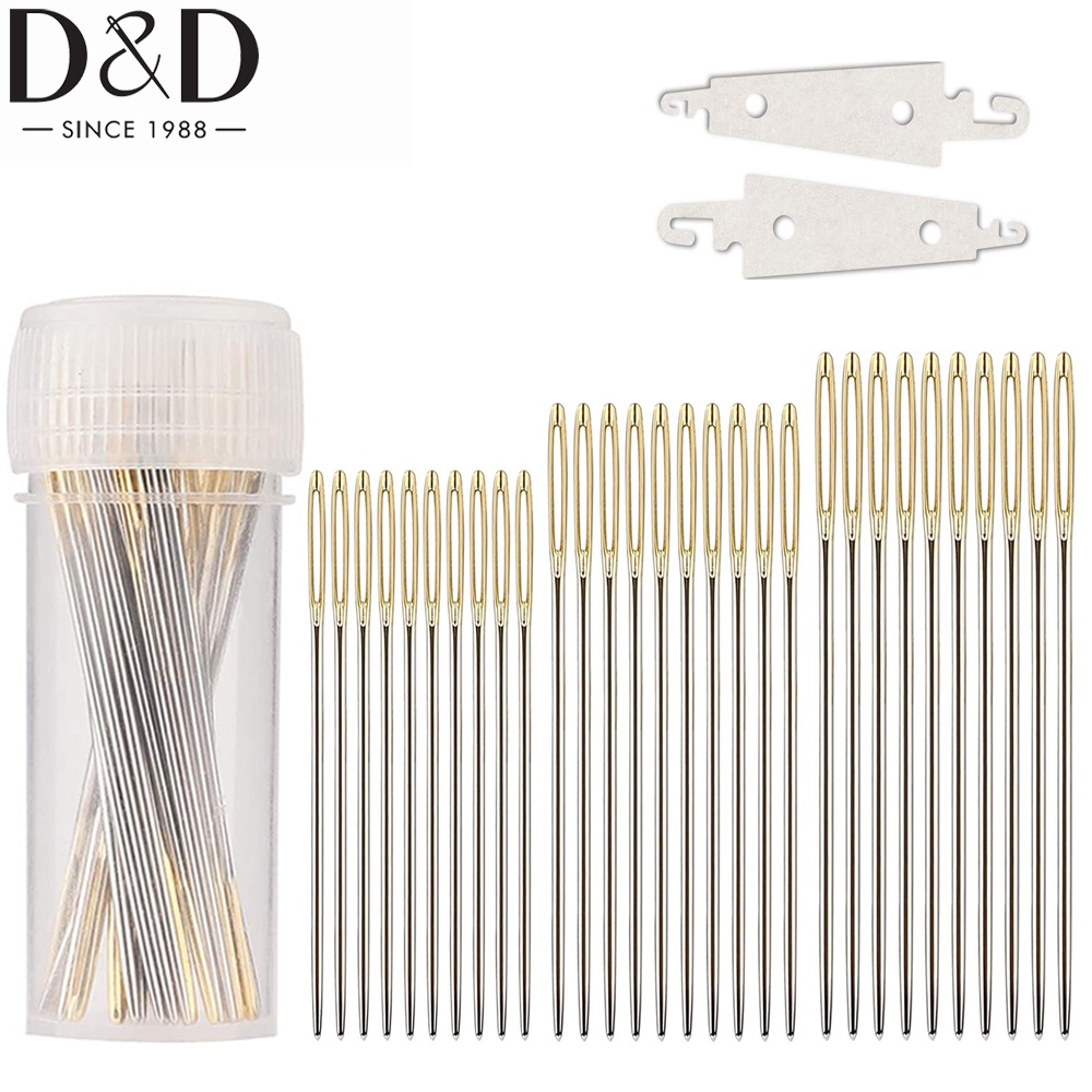 Set 30 Kim + 2 Tấm Dây Sắt Chuyên Dụng Cho Máy May Đồ Thủ Công