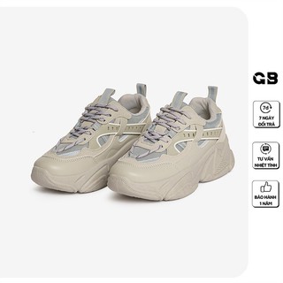 [Mã WABRMH99 giảm 12% đơn 99K]Giày Thể Thao Nữ giayBOM Warriors Đế Cao 3 cm Cá Tính B1095