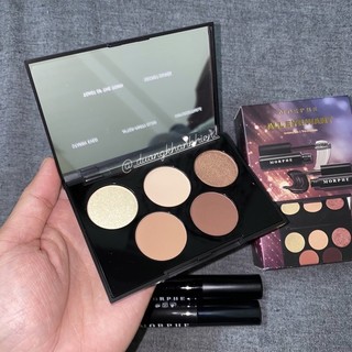 Set phấn măt + mascara morphe all eye want artistry trio