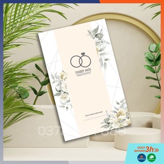 Thiệp cưới gấp 3 - bb 111