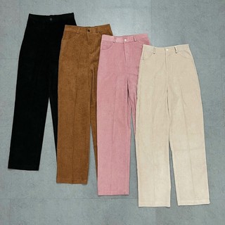 Quần suông nhung tăm