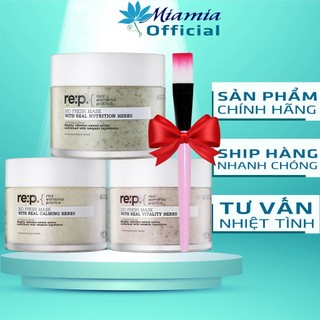 Mặt Nạ Đất Sét RE:P Bio Fresh Mask Chiết Xuất Thảo Mộc Hoa Cúc, Hương Thảo, Hoa Hồng Giảm Sưng Mụn Kiềm Dầu 130g