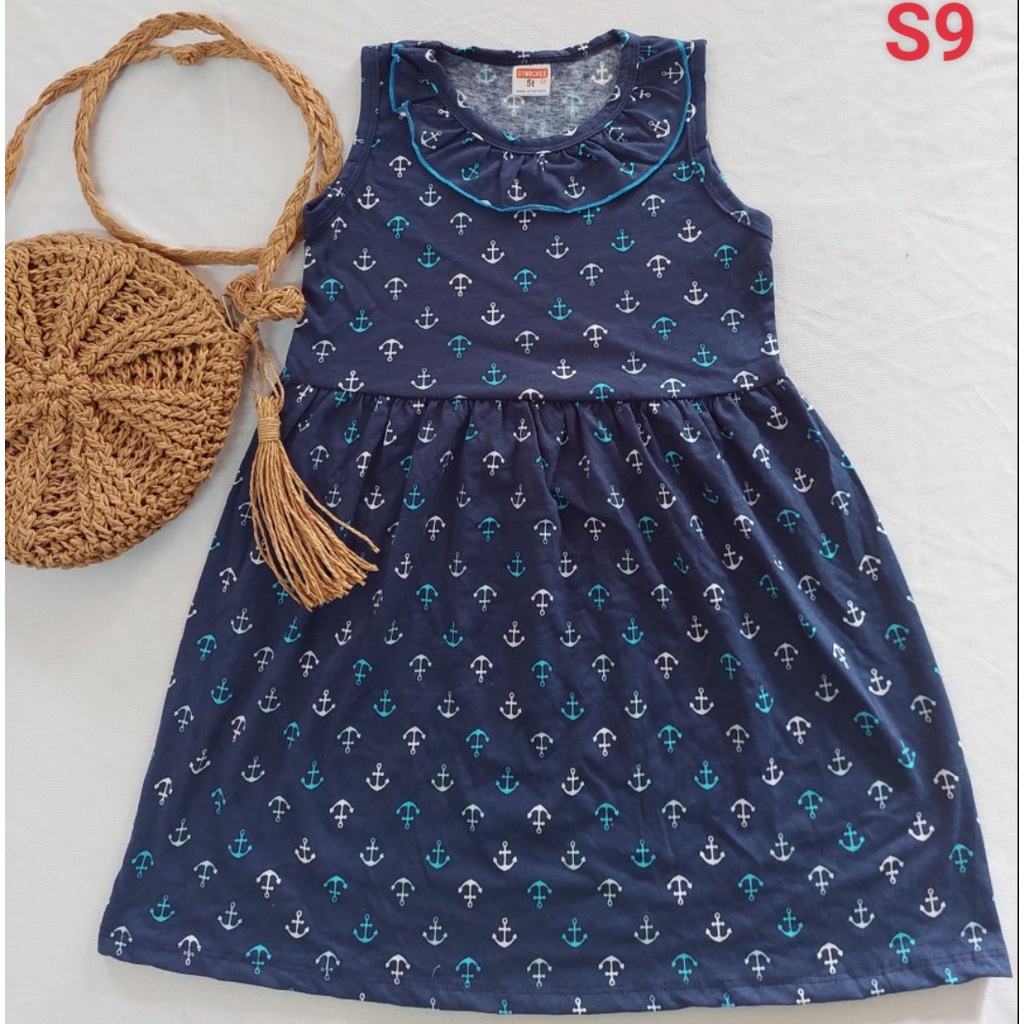 ĐẦM THUN COTTON XUẤT DƯ GIÁ RẺ CHO BÉ, CÓ SIZE LỚN