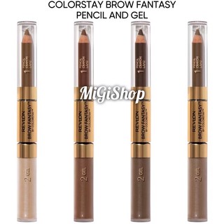Mascara Lông Mày 2 Đầu Revlon Colorstay Brow Fantasy Pencil And Gel