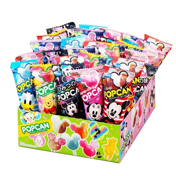 Kẹo mút Popcan Mickey Gilco Nhật Bản