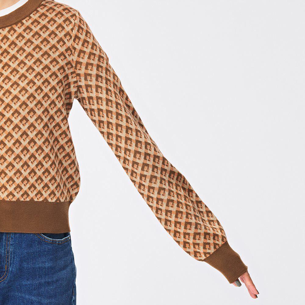 Áo Len Cardigan GU Jacquard - GU Nhật Chính Hãng - 343507