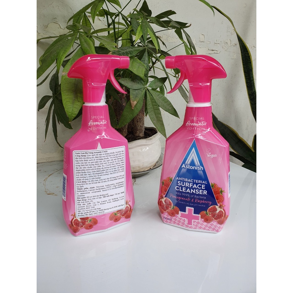 Bình xịt lau đa năng diệt khuẩn Astonish C3420 750ml