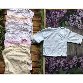 Xả kho - áo cotton dài tay cho bé sơ sinh - hàng xuất hàn