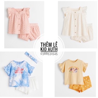 Set quần áo bé gái Hm |Kid auth| |Săn sale|