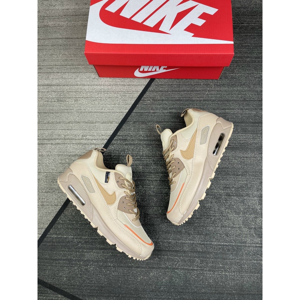 Giày Nike Air Max 90 Nâu kem bản cao cấp Airmax