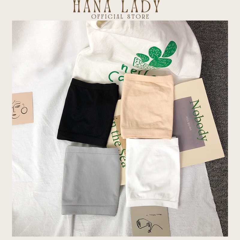 Áo bra nữ không dây sexy cá tính chất thun lạnh mát mẻ mềm mịn và co giãn Hana Lady B043