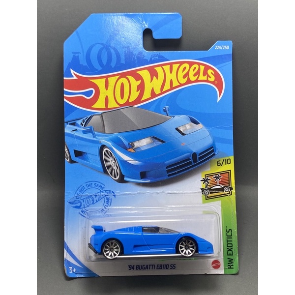 Xe mô hình Hot Wheels 94 Bugatti EB110 SS tỉ lệ 1/64