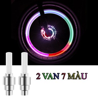 Đèn xe đạp gắn van xe Kiotool bộ 2 chiếc