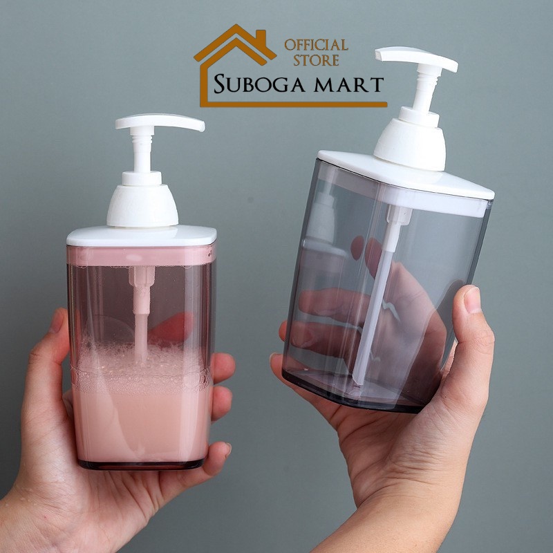 Bình đựng nước rửa tay tạo bọt 420ml 6236, lọ chiết mỹ phẩm có vòi