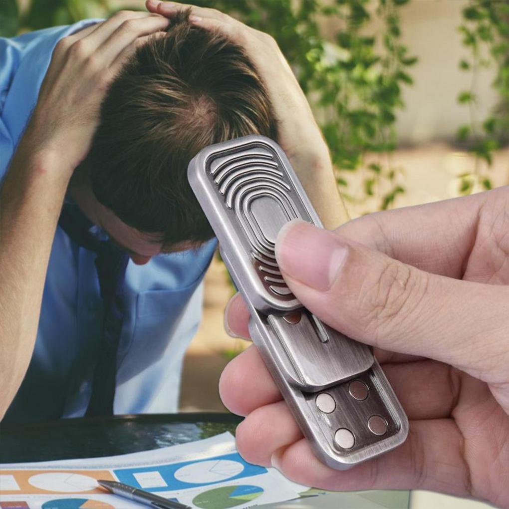 Đồ Chơi Giảm Căng Thẳng Bằng Kim Loại Chống Gỉ Tiện Dụng