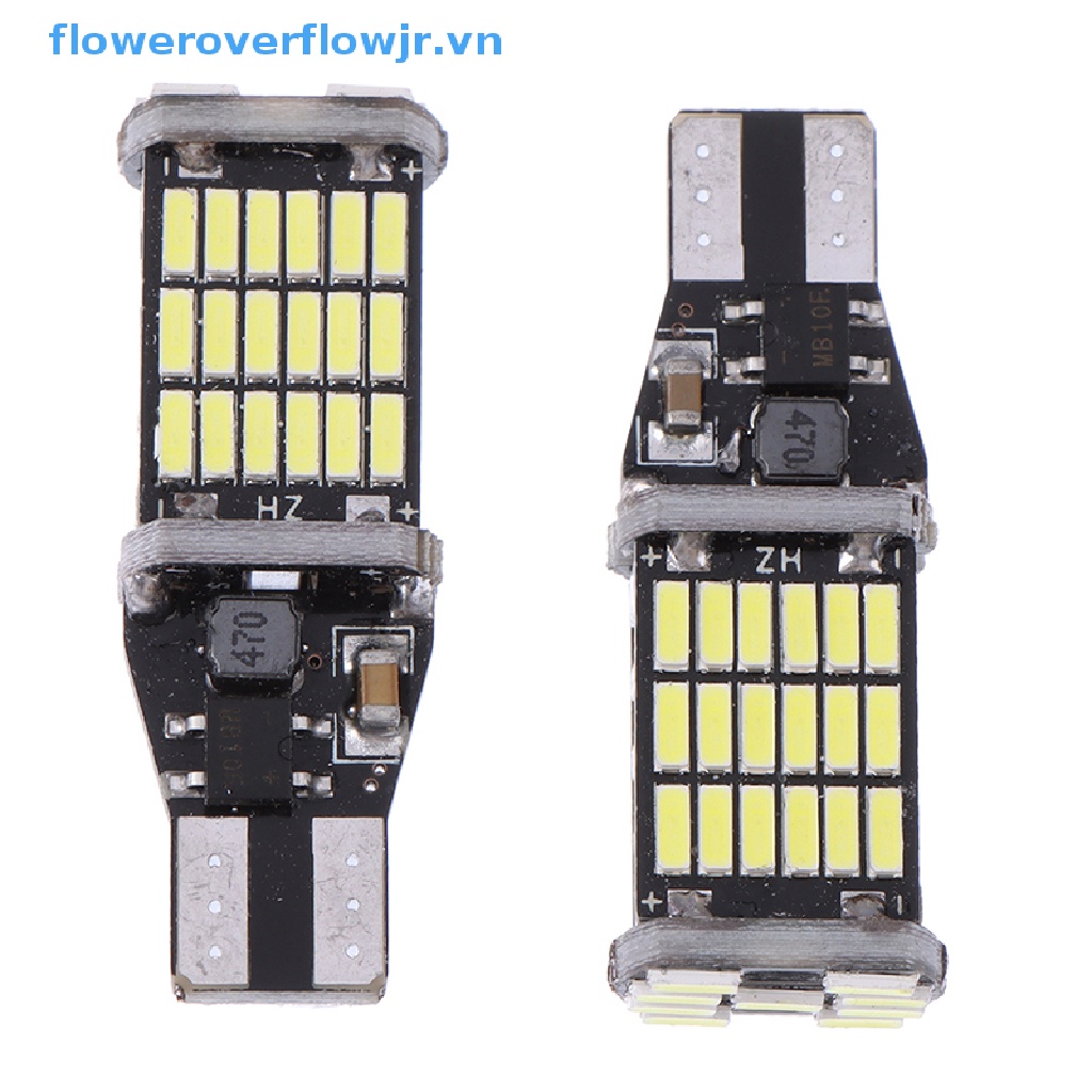 Bộ 2 Đèn LED Canbus T16 T15 921 W16W Cho Xe Hơi Áo Khoác Thời Trang Trẻ Trung Cá Tính