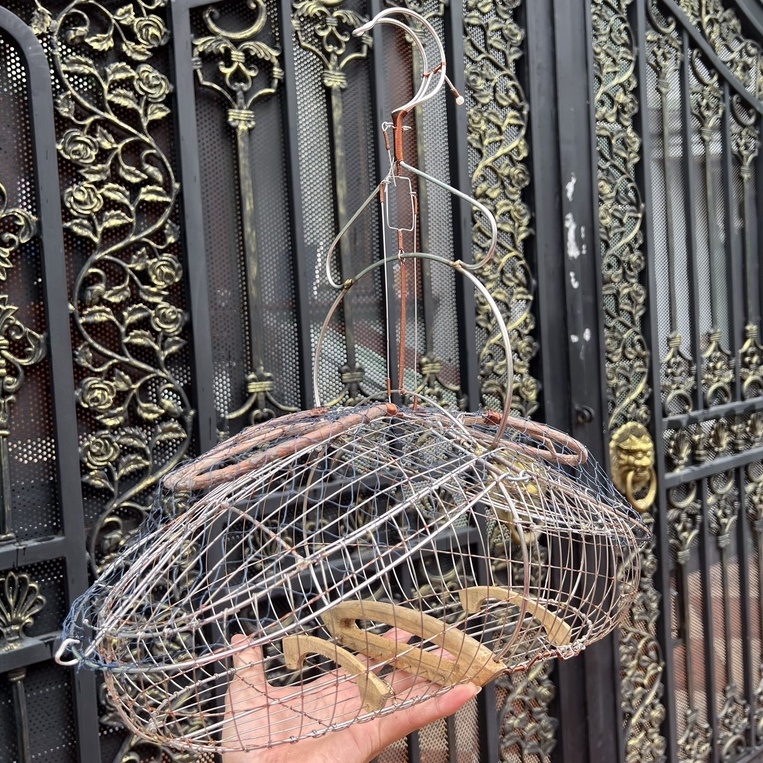 Lồng Bẫy Chào Mào Phom Sài Gòn Kèm Phụ Kiện