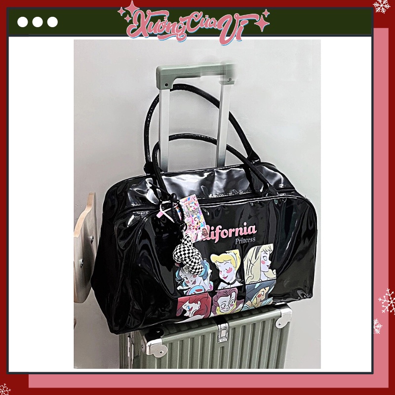 SẴN✧Ảnh thật✧ Túi xách du lịch hình công chúa Disney phong cách hot girl Y2K TX106 Xưởng Của Vi
