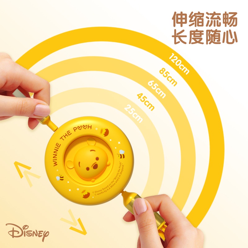 Disney Mickey Mouse Gấu Dâu Tây Lotso Winnie The Pooh 3 trong 1 dây cáp sạc nhanh 3 đầu micro usb type c sạc nhanh cáp