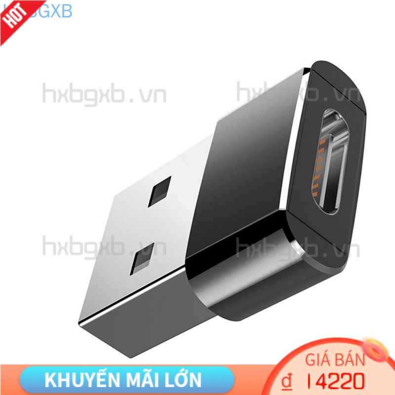Đầu chuyển đổi USB sang Type-c cho laptop chất lượng