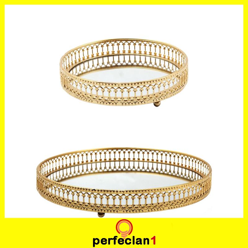 Khay Tròn Đựng Đồ Trang Sức / Nước Hoa Để Bàn