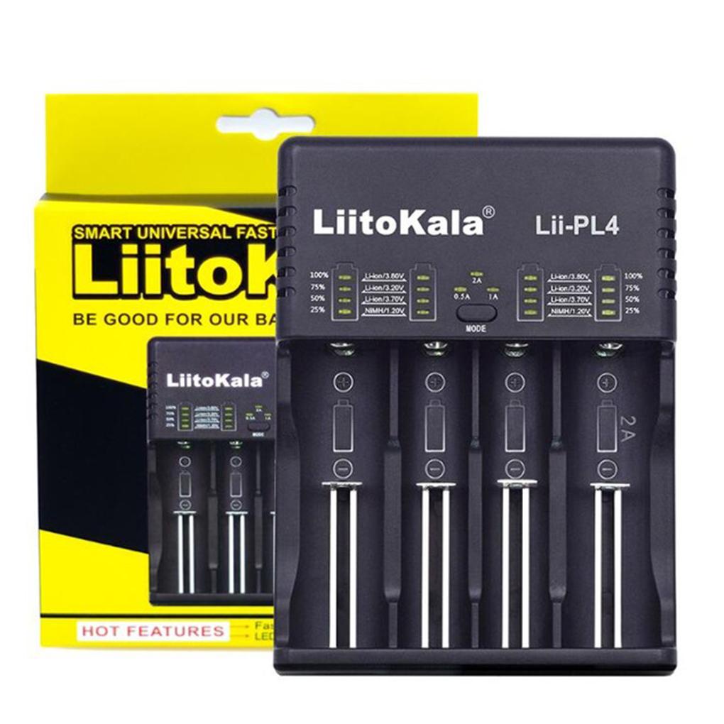 Bộ Sạc Pin LiitoKala Lii-PL4 4 Ngăn 2020