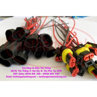 Jack nối chống nước dùng cho xe _ 2p