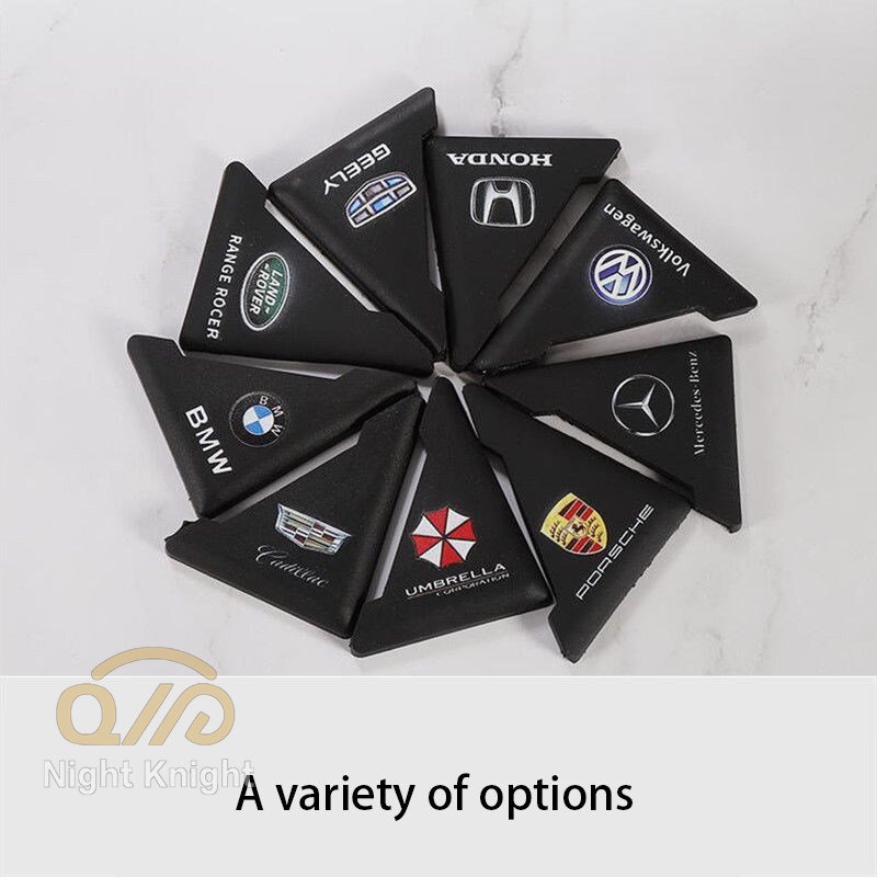 Bộ 2 Miếng Dán Góc Cửa Xe Hơi Chống Va Chạm Chống Trầy Trang Trí Cho Hyundai Grand Accent Elantra