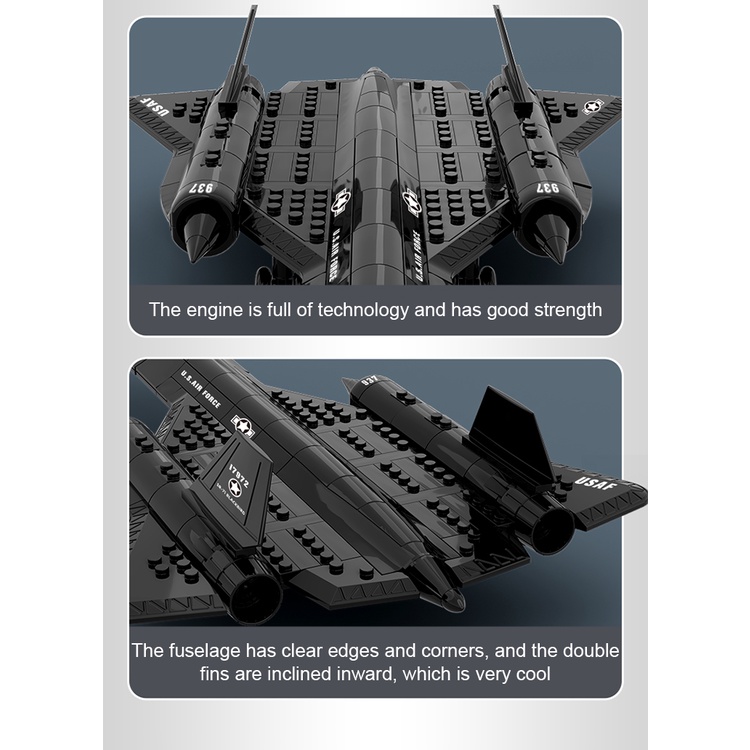 Đồ Chơi Tàu Chiến Quân Đội wz10 f15 j20 sr-71 Reconna Nissance Aircraftcraft j15
