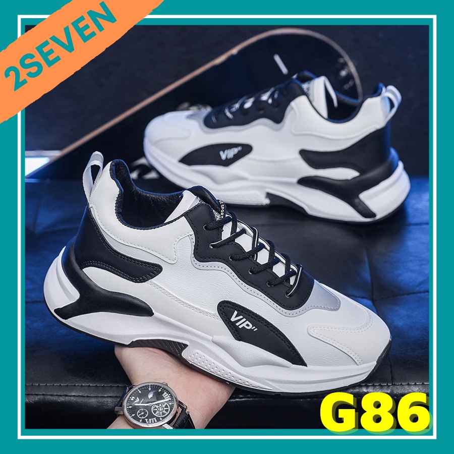 Giày chạy bộ thể thao nam VIR chất liệu da chống nước - 2Seven - G86