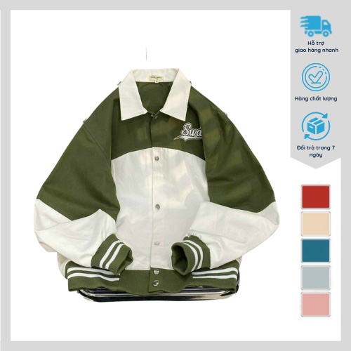Áo khoác dù 2 lớp nam nữ hình in SWD bền đẹp nam nữ cổ bẻ form rộng dễ mặc mẫu mới hot nhất 2023 - K085