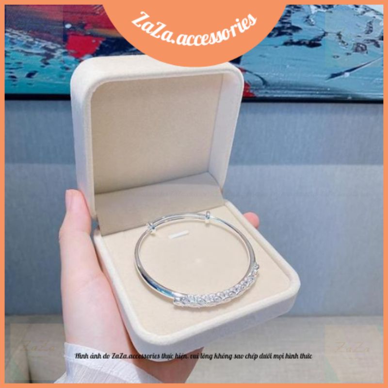Lắc Tay Bạc S925 Nữ, Vòng Tay Nữ Bạc Ý Đuôi Phượng Sang Trọng ZaZa.accessories