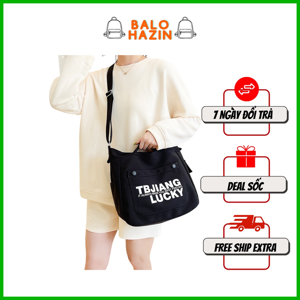 Túi đeo chéo, túi đeo vai có quai xách thời trang Hàn Quốc - Balo Hazin
