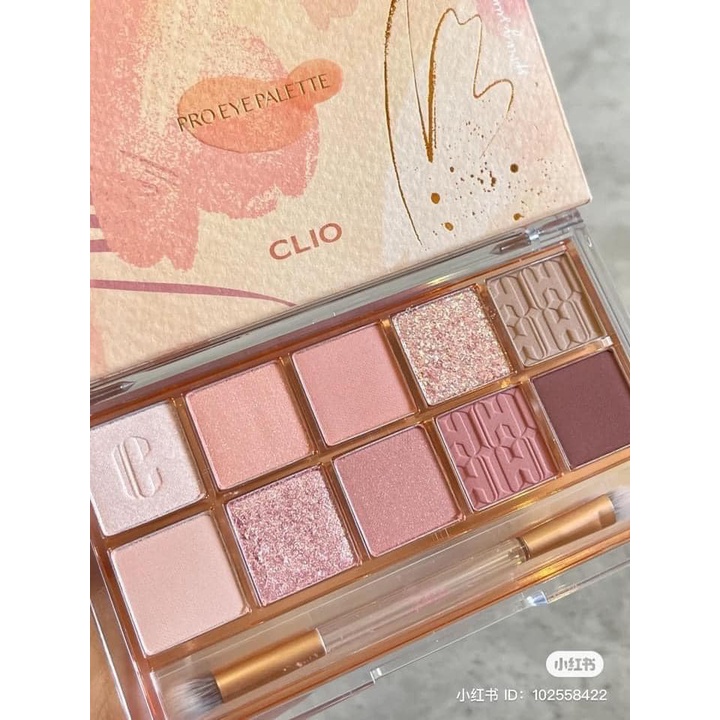 Bảng Phấn Mắt 10 Ô Clio Pro Eye Palette
