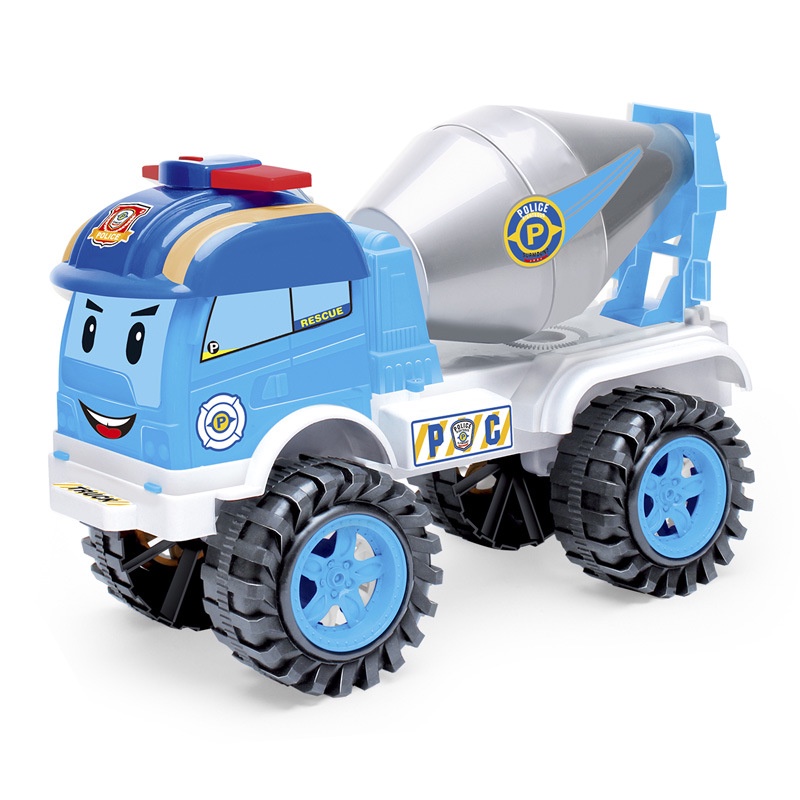 Đồ chơi MÁY XÚC poli cho bé siêu to, có thể dễ dàng điều chỉnh cần múc và di chuyển TKMB68