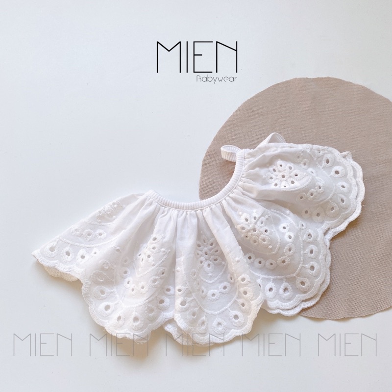 (P03) Yếm cổ ren rời MIEN cho bé gái