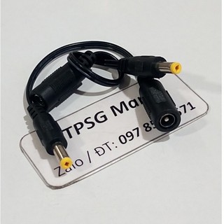 Cáp nguồn adapter chuẩn (5.5mm X 2.1mm) ra chuẩn (4.8mm X 1.7mm)