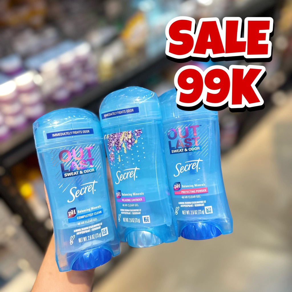 Lăn khử mùi Secert Gel