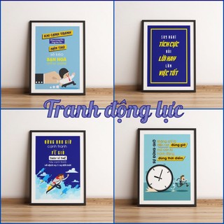 Tranh slogan, Tranh động lực treo văn phòng giúp nâng cao tinh thần làm việc, thể hiện văn hóa doanh nghiệp | 3H