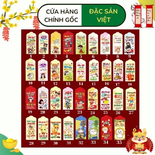 Bao Lì Xì Năm Mới 2024 , Combo 5 bao lì xì giao mẫu ngẫu nhiên, Bao lì xì tết Quý Mão