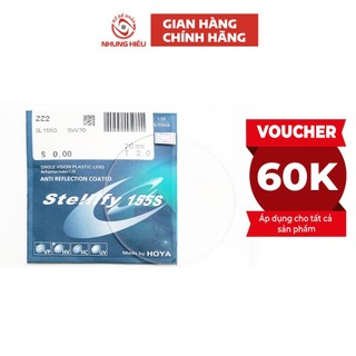 Tròng kính phản quang NHUNG HIẾU HOYA chống tia UV, giảm chói loá, chống bám nước - GIẢM 70K KHI MUA KÈM GỌNG