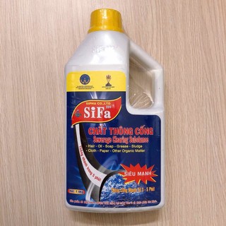 Thông cầu cống siêu tốc Sifa 1kg2, 1kg4