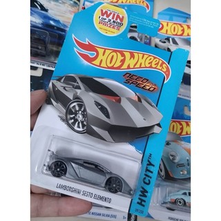 Xe Mô Hình Hotwheels Siêu Xe Lamborghini Sesto Elemento