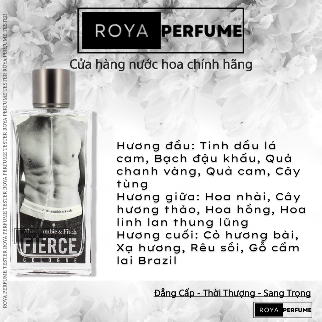 -𝑹𝑶𝑱𝑨- Nước Hoa Abercrombie & Fitch Fierce Cologne -𝑹𝑶𝑱𝑨-