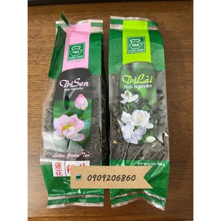 1 thùng 25 gói trà lài/sen thái nguyên 100gr, có hỏa tốc