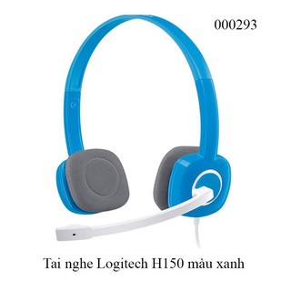 Tai nghe Logitech H150 màu xanh