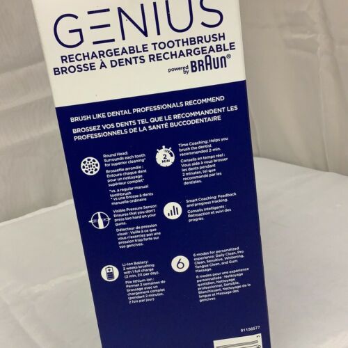 Bàn chải đánh răng điện Oral-B Genius 8000 + Alexa