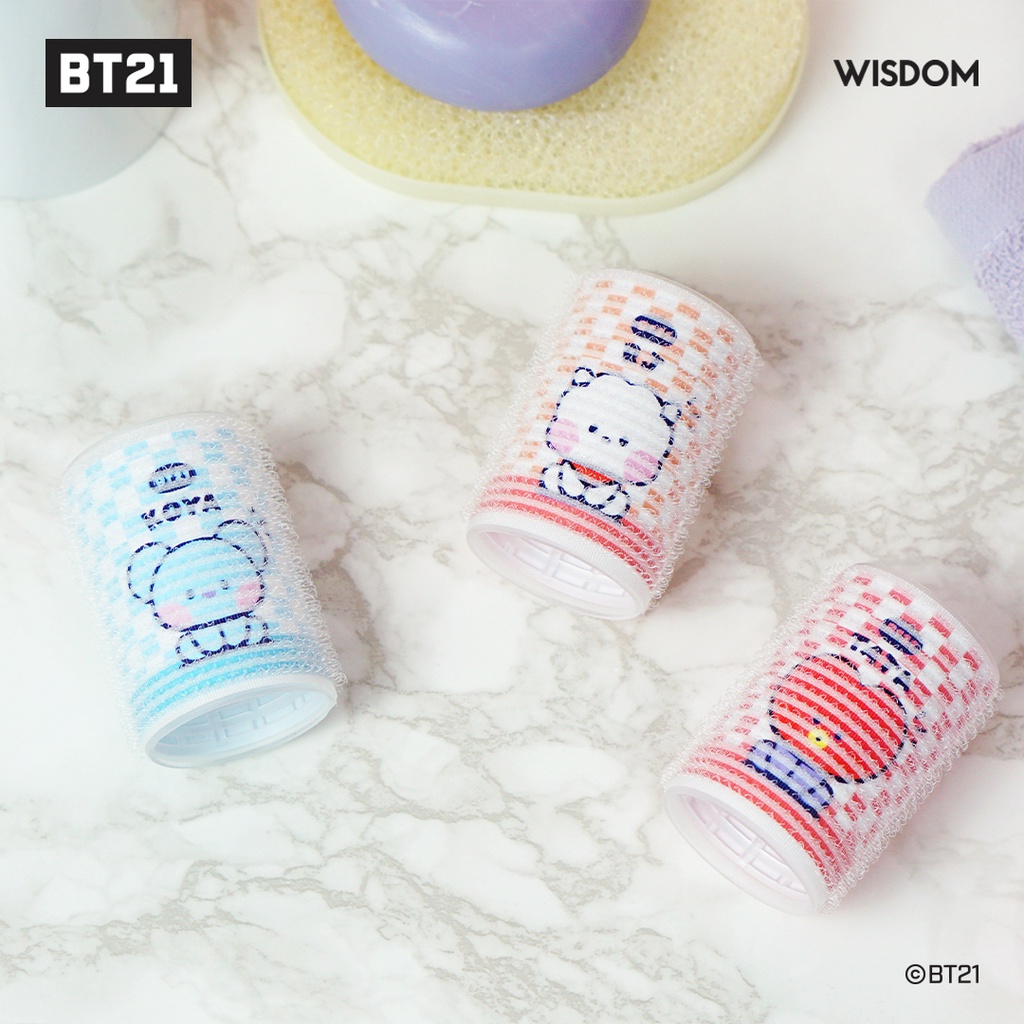 BT21 minini Cuộn Tóc 2 Cái