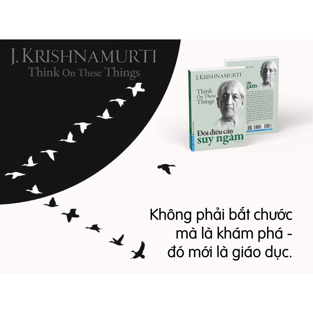 Sách Đôi Điều Cần Suy Ngẫm - Krishnamurti - First News - FIN